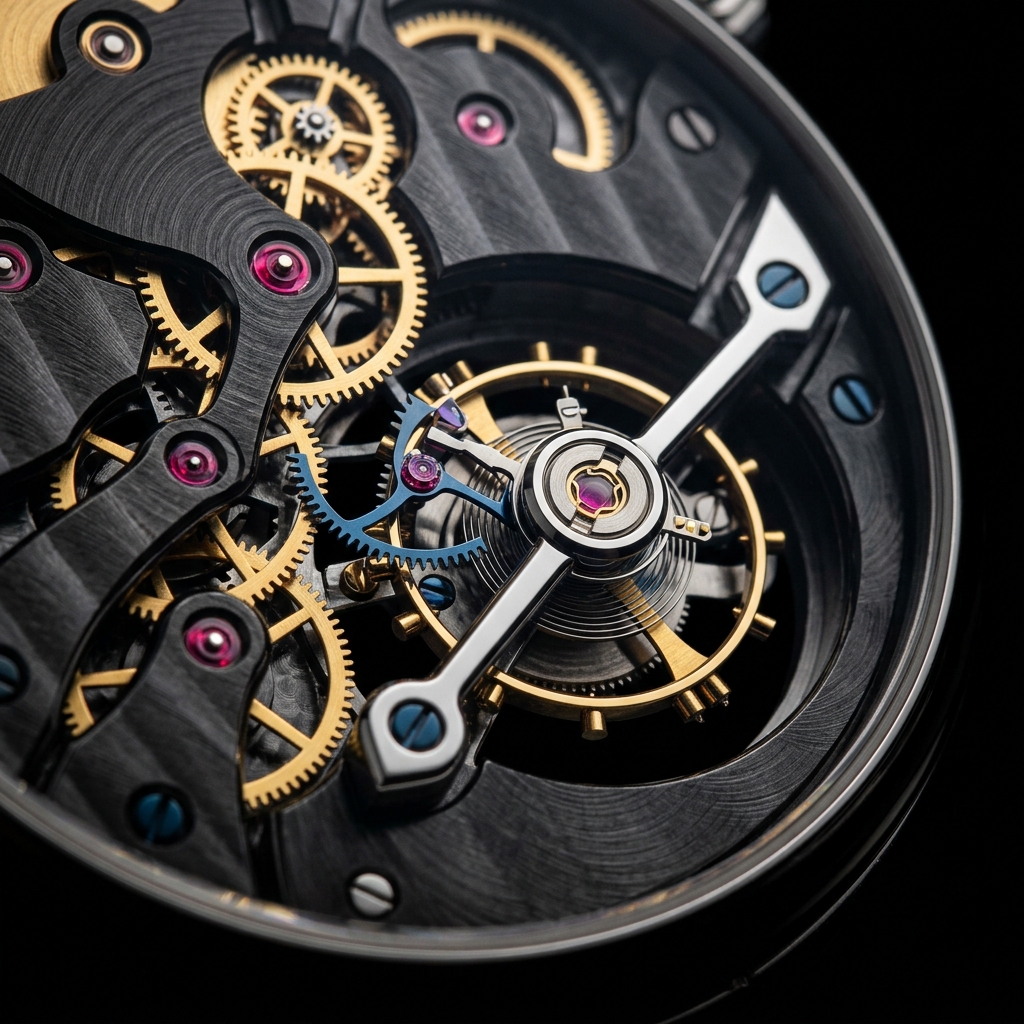 Mécanisme horloger de haute collection